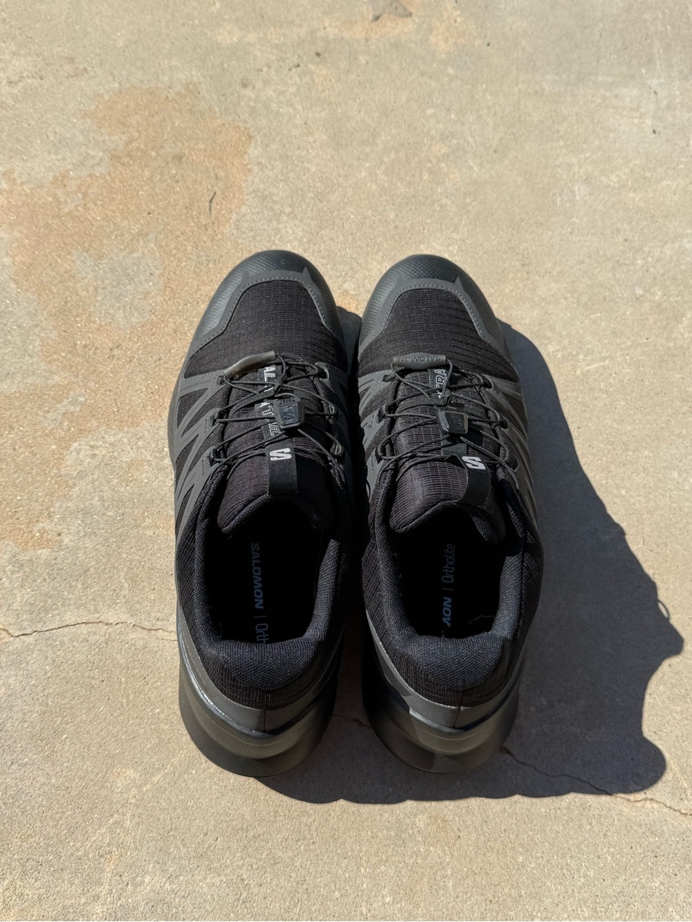 Salomon SPEEDCROSS 6 Black Trail Sneakers - Picture 3 of 5